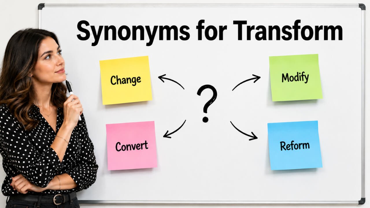 synonyms for transform