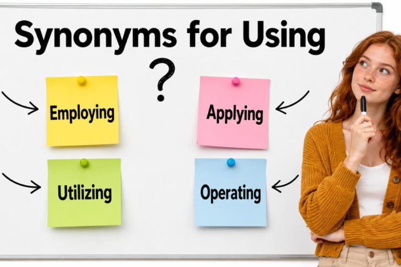38+ Synonyms for Using: Meanings, Uses & Word Choices