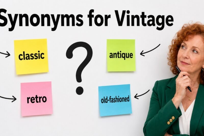 36+ Synonyms for Vintage: Meaning, Examples & Best Uses