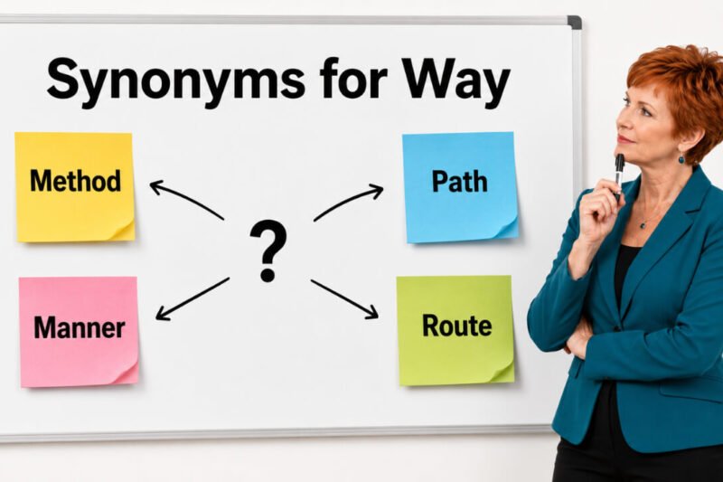 45+ Synonyms for Way: Strong Word Choices & Examples