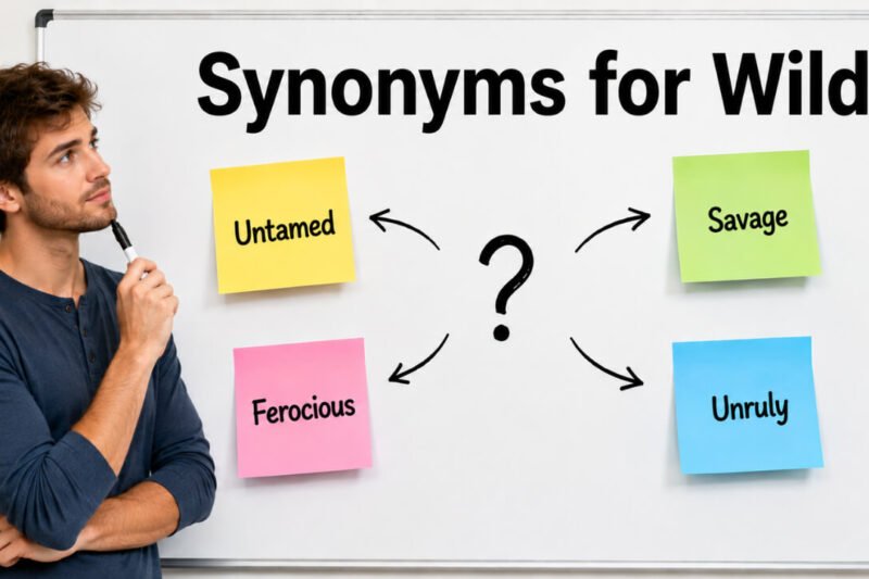 46+ Synonyms for Wild: Strong Word Choices & Examples