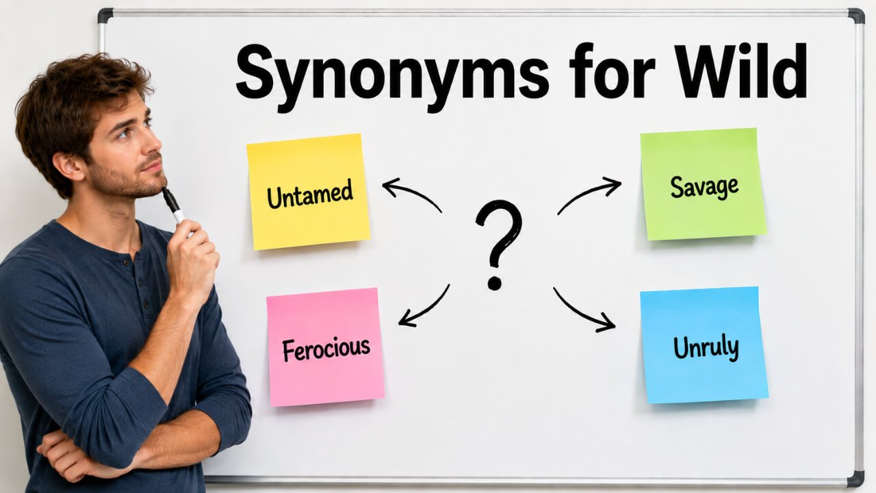 synonyms for wild