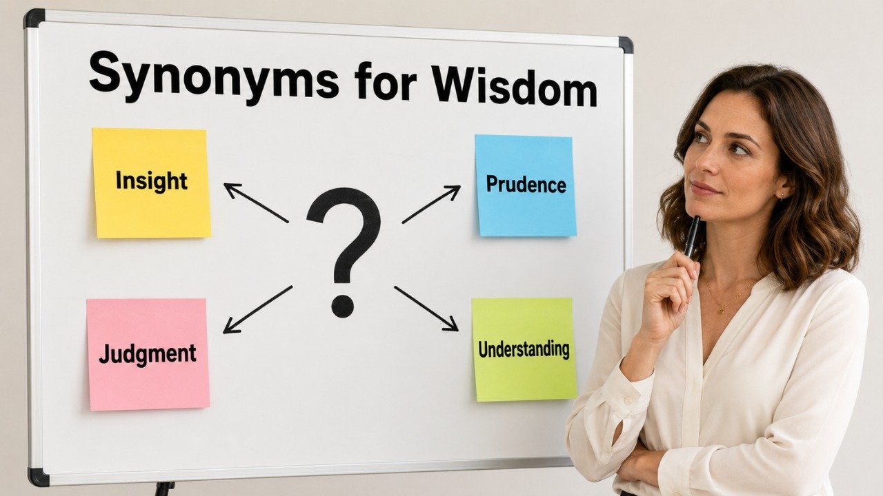 synonyms for wisdom
