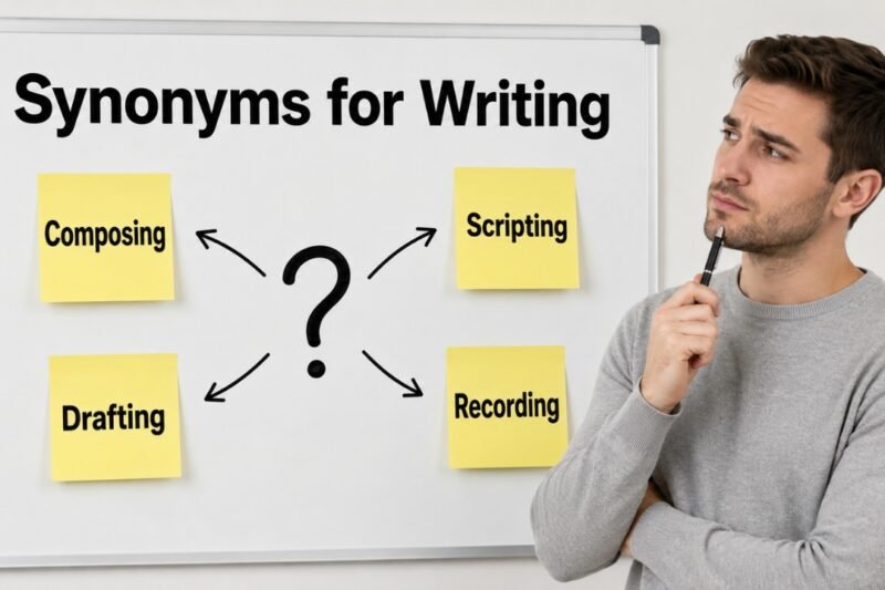 36+ Synonyms for Writing: Meaning, Examples & Best Uses