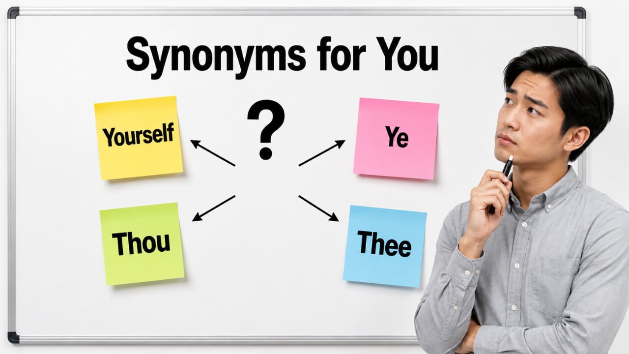 synonyms for you
