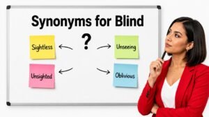 synonyms for blind