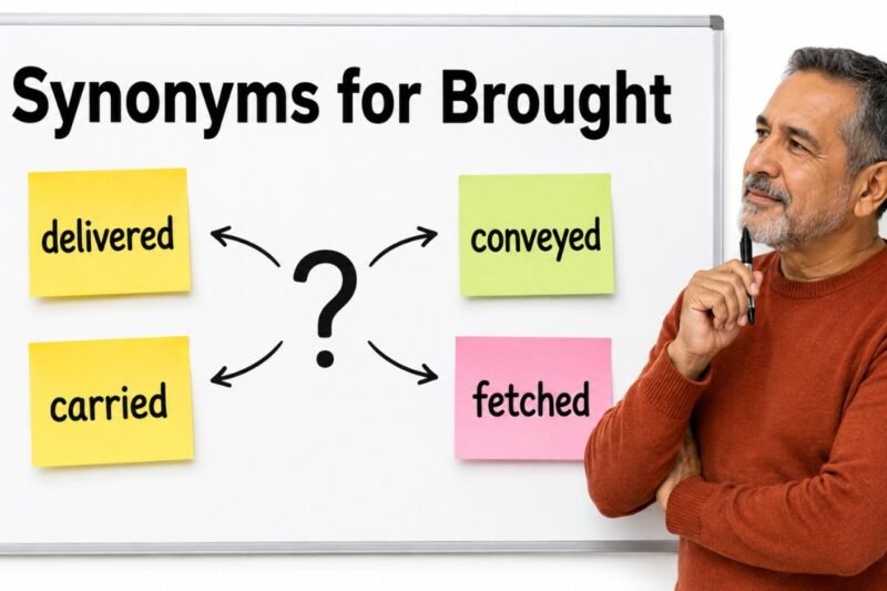 45+ Synonyms for Brought: Strong Word Choices & Examples