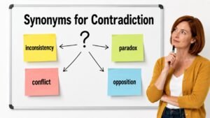 synonyms for contradiction