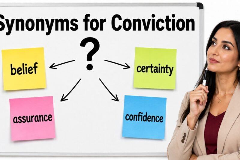 45+ Synonyms for Conviction: Strong Word Choices & Examples