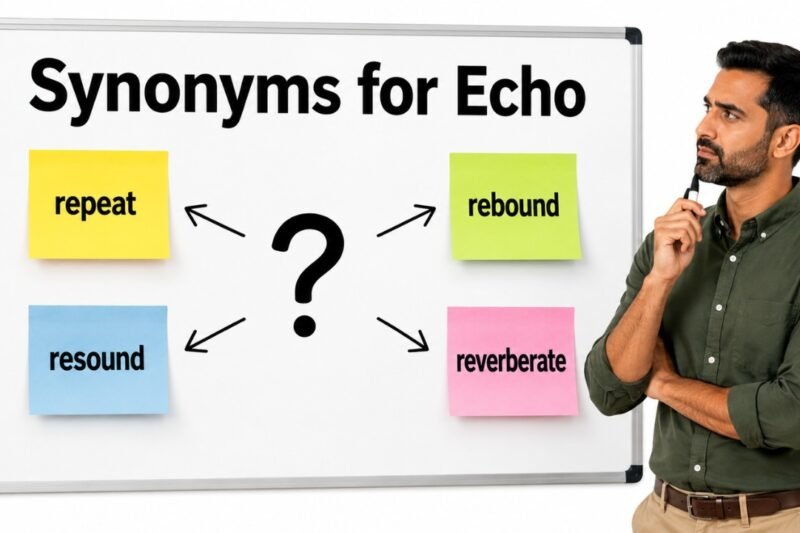 36+ Synonyms for Echo: Usage, Context & Examples