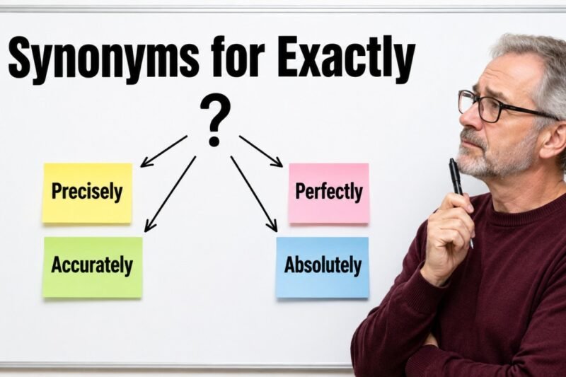 45+ Synonyms for Exactly: Strong Word Choices & Examples