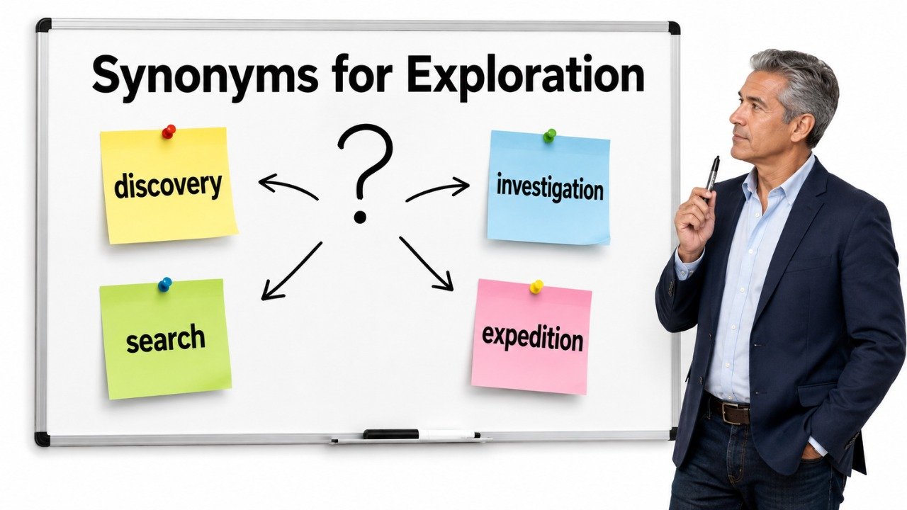 synonyms for exploration