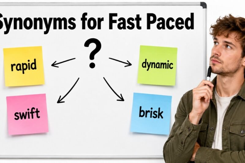 42+ Synonyms for Fast Paced: Meaning, Examples & Best Uses
