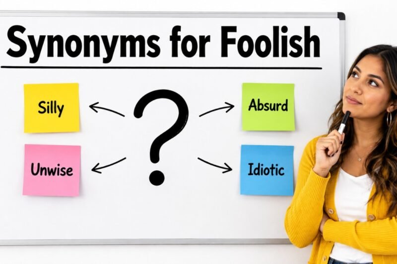 44+ Synonyms for Foolish: Meanings, Uses & Word Choices