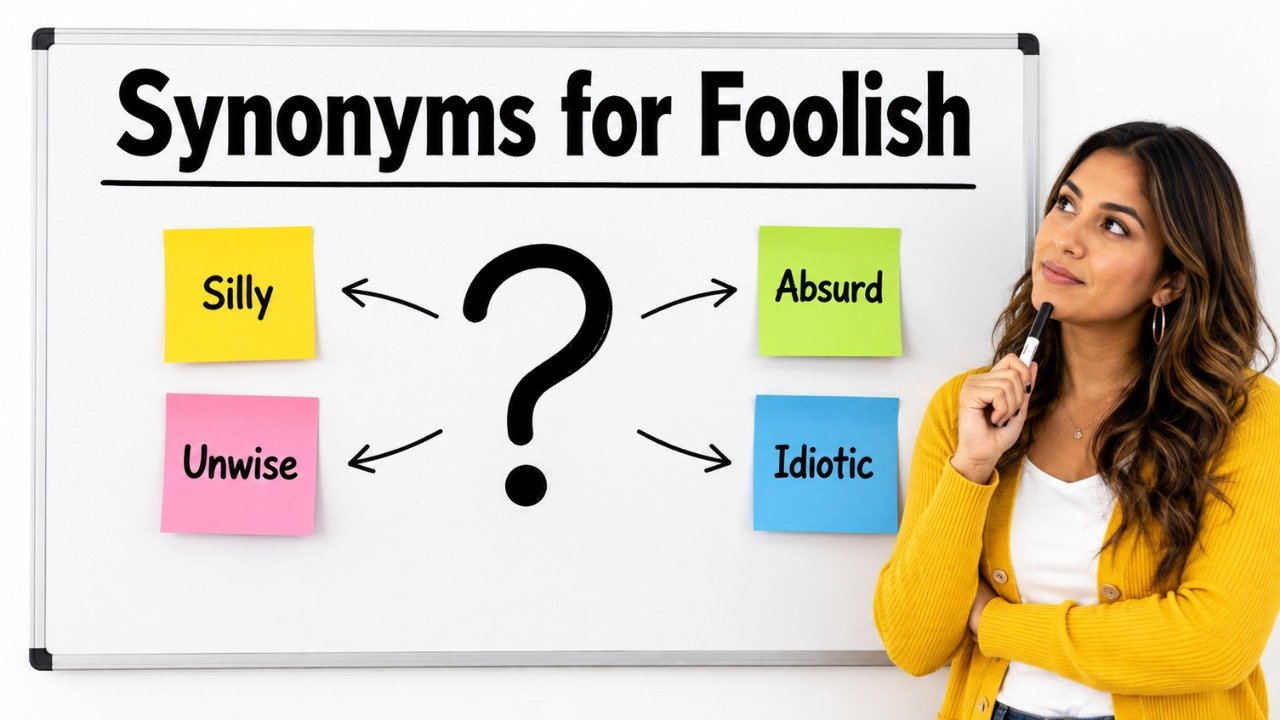 synonyms for foolish