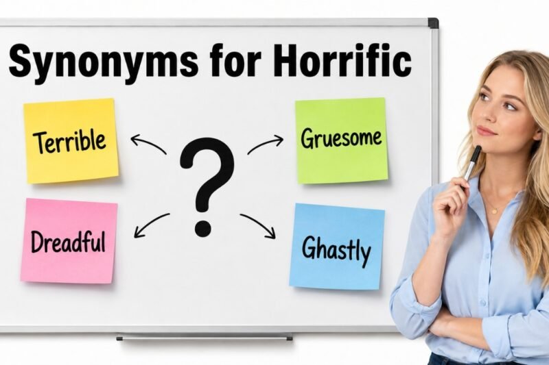 35+ Synonyms for Horrific: Meanings, Context & Clear Examples