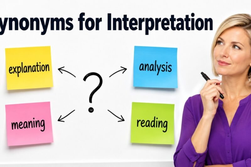 45+ Synonyms for Interpretation: Strong Word Choices & Examples