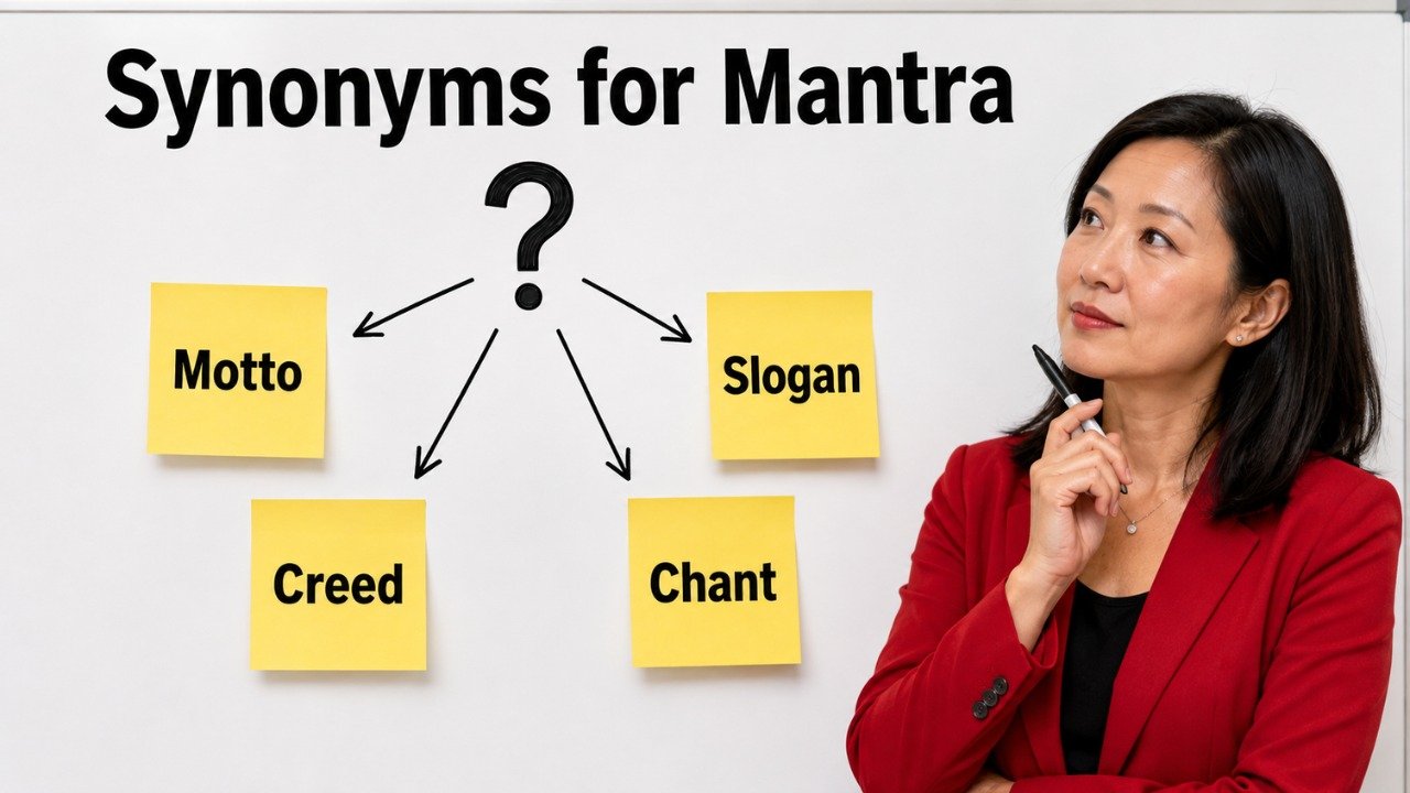 synonyms for mantra