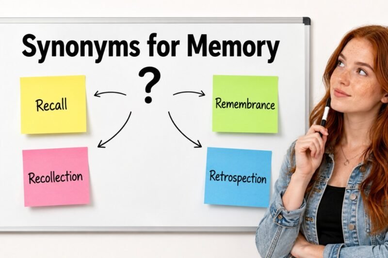 45+ Synonyms for Memory: Strong Word Choices & Examples