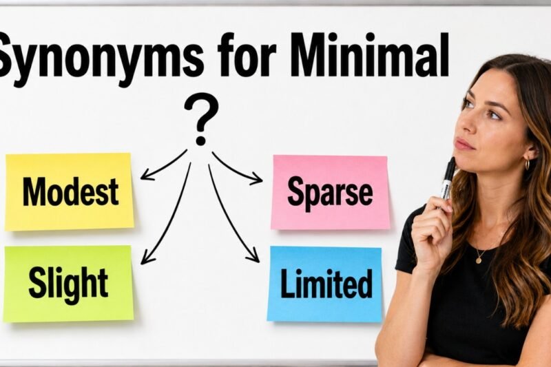 30+ Synonyms for Minimal: Meanings, Context & Clear Examples