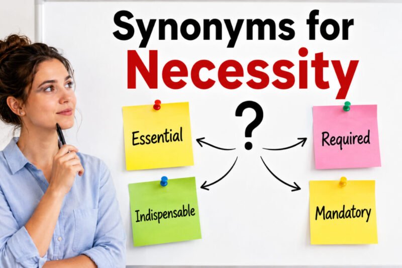 synonyms for necessity