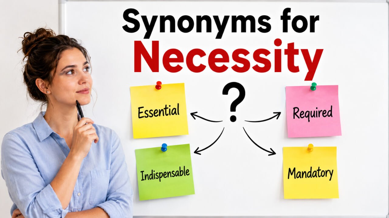 synonyms for necessity