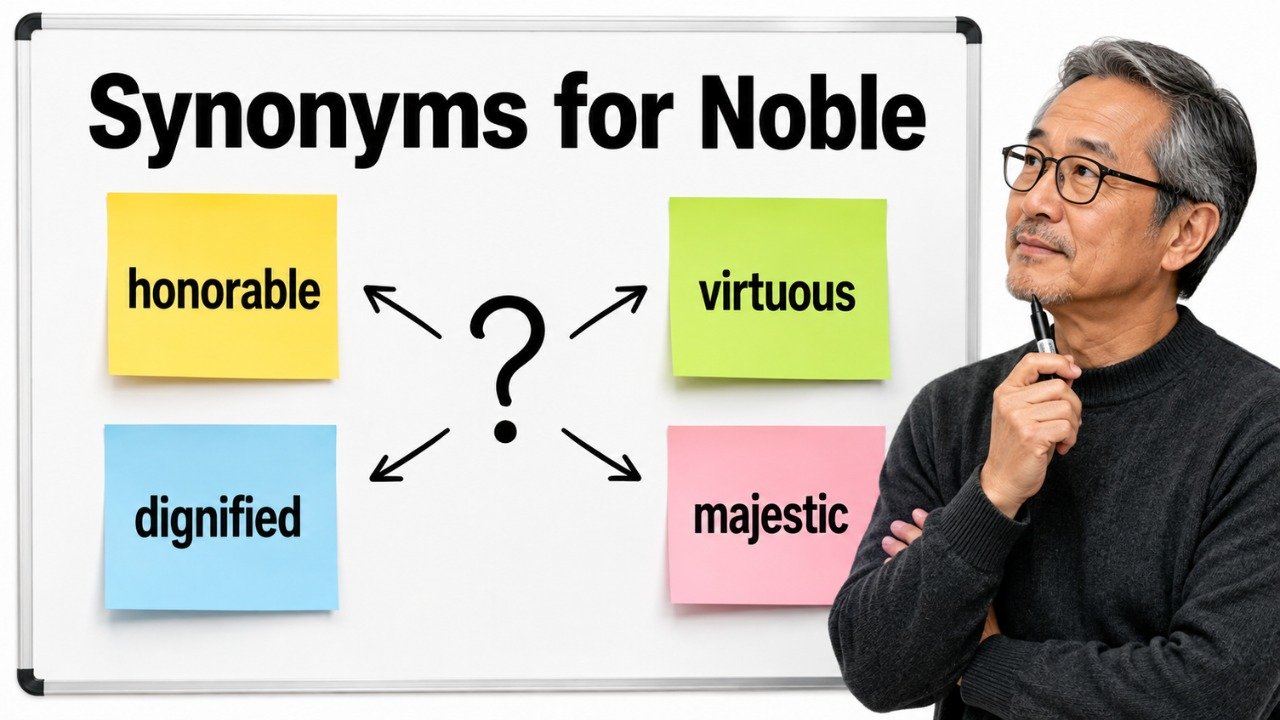 synonyms for noble