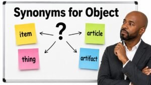 synonyms for object