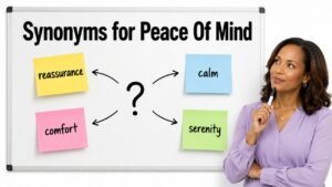 synonyms for peace of mind