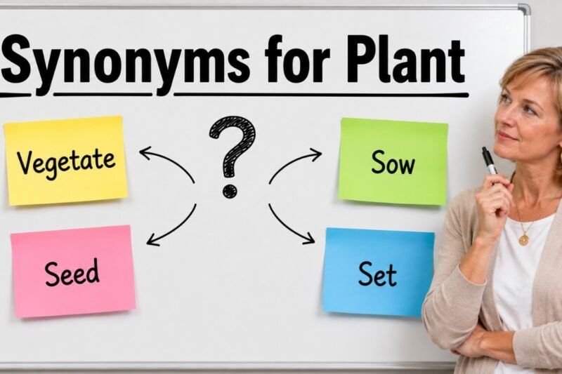 36+ Synonyms for Plant: Meanings, Context & Clear Examples