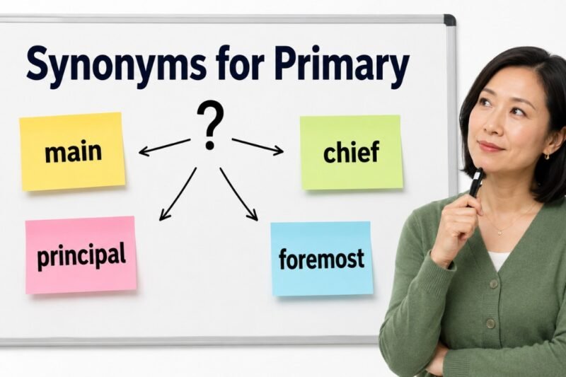 32+ Synonyms for Primary: Meaning, Examples & Best Uses
