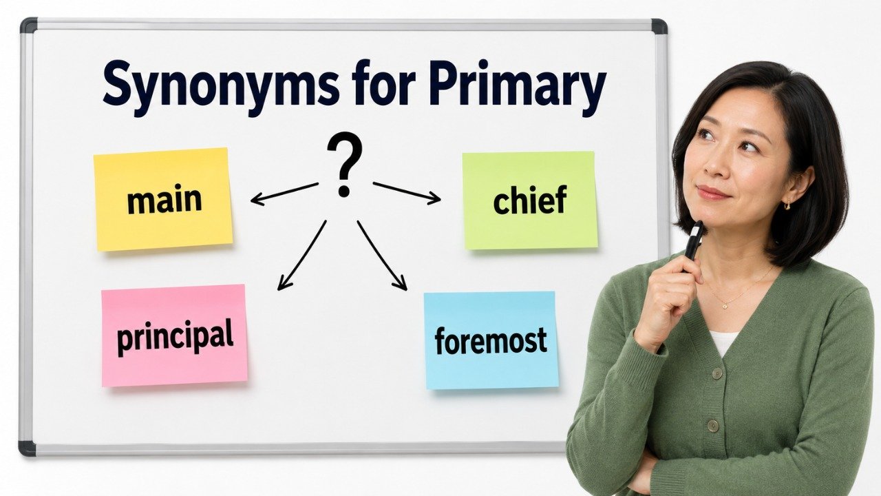 synonyms for primary