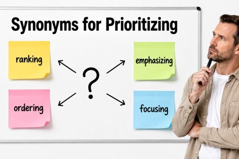 32+ Synonyms for Prioritizing: Meaning, Examples & Best Uses