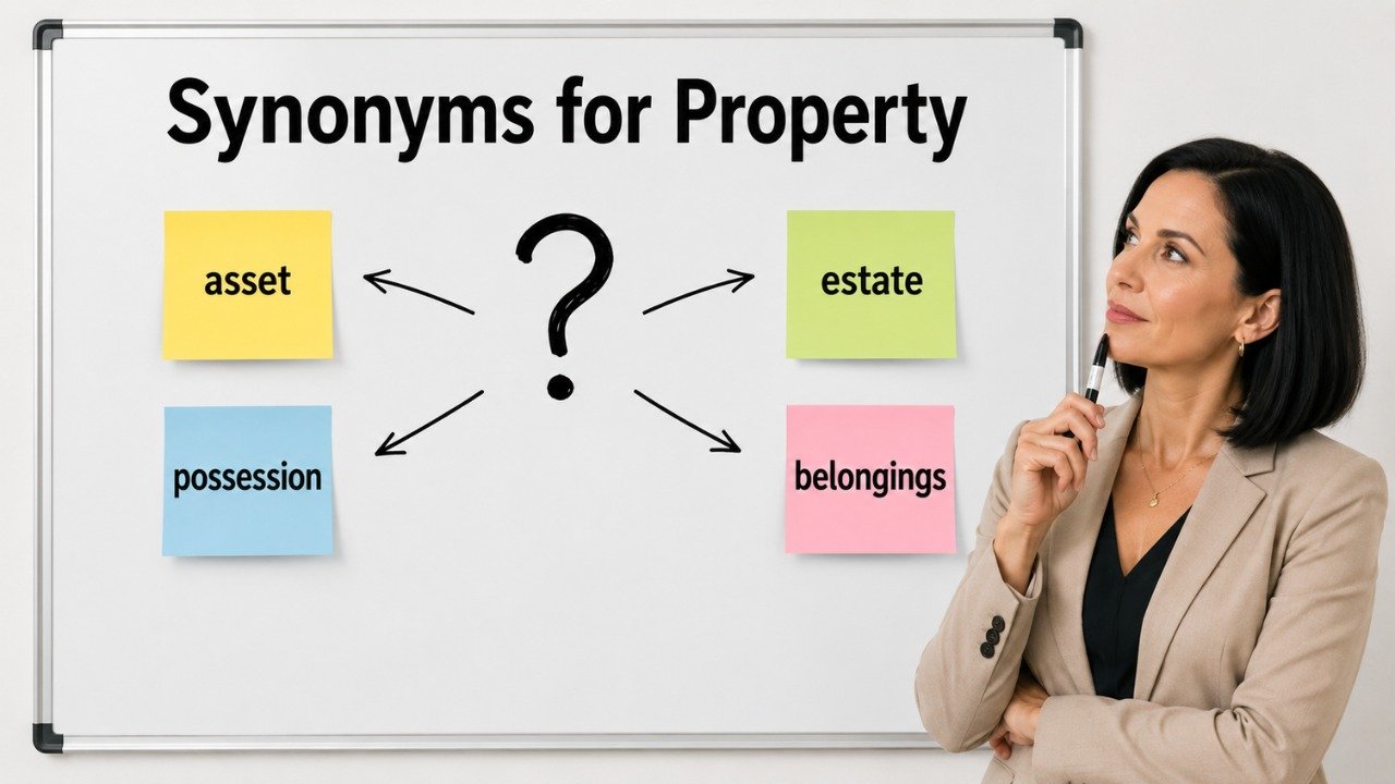 synonyms for property