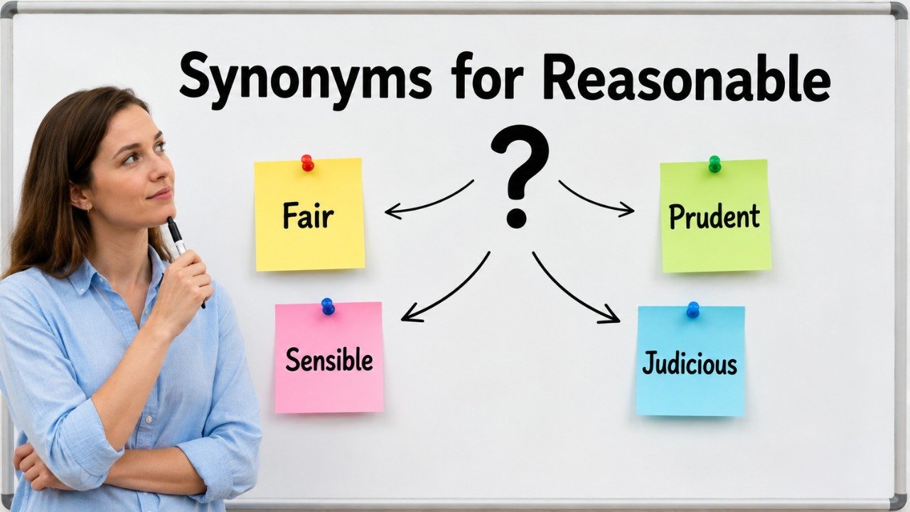 synonyms for reasonable