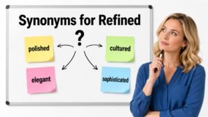synonyms for refined