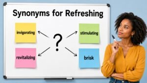 synonyms for refreshing
