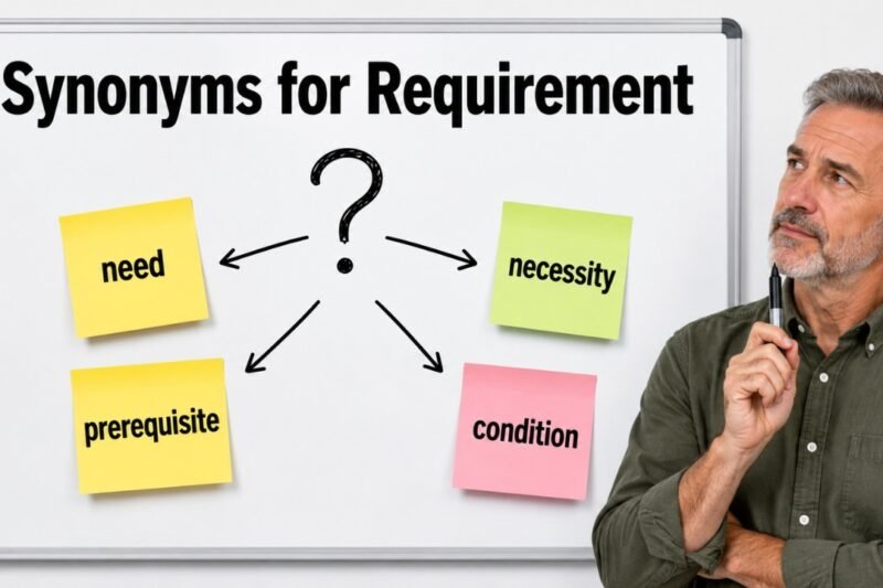 32+ Synonyms for Requirement: Meaning, Examples & Best Uses