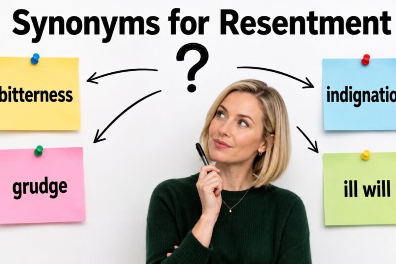 35+ Synonyms for Resentment: Usage, Context & Examples