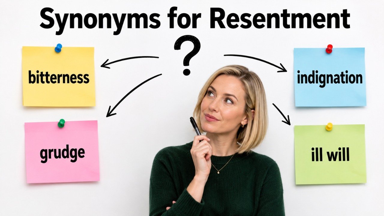 synonyms for resentment