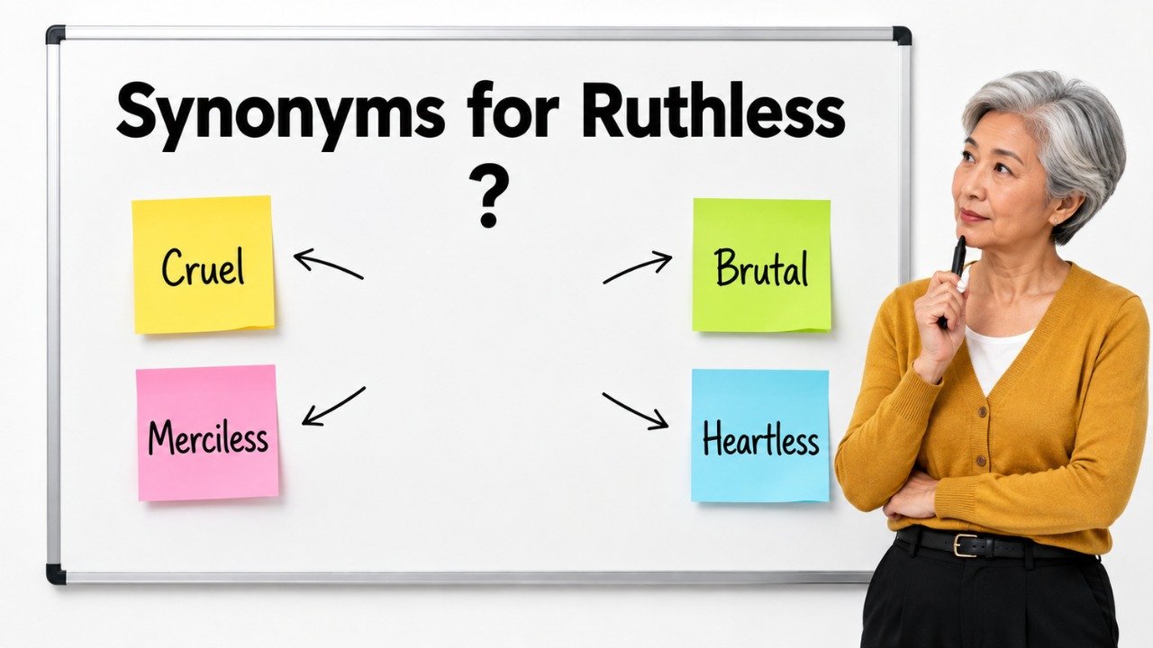 synonyms for ruthless