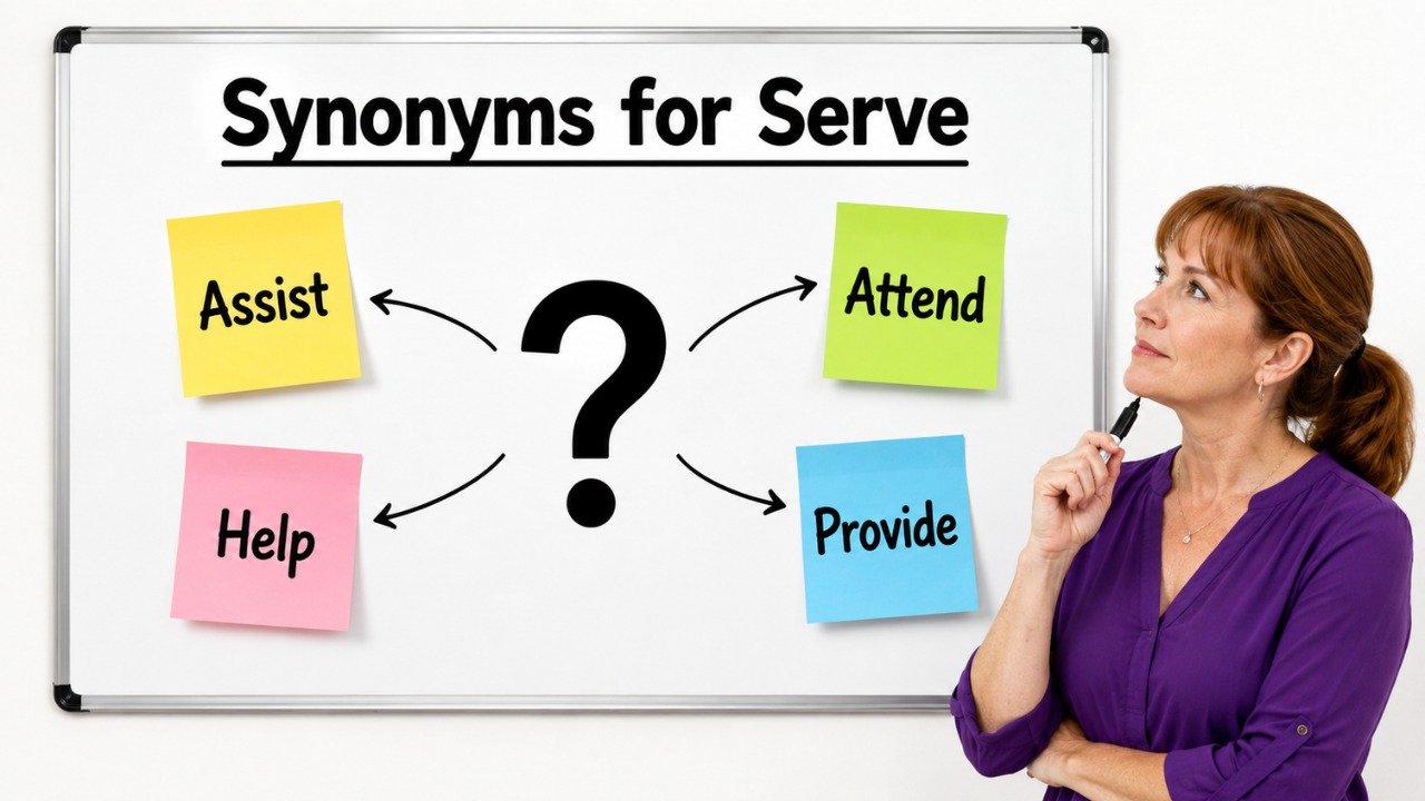 synonyms for serve