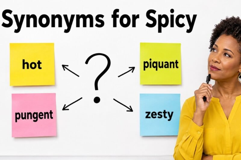 36+ Synonyms for Spicy: Meanings, Context & Clear Examples