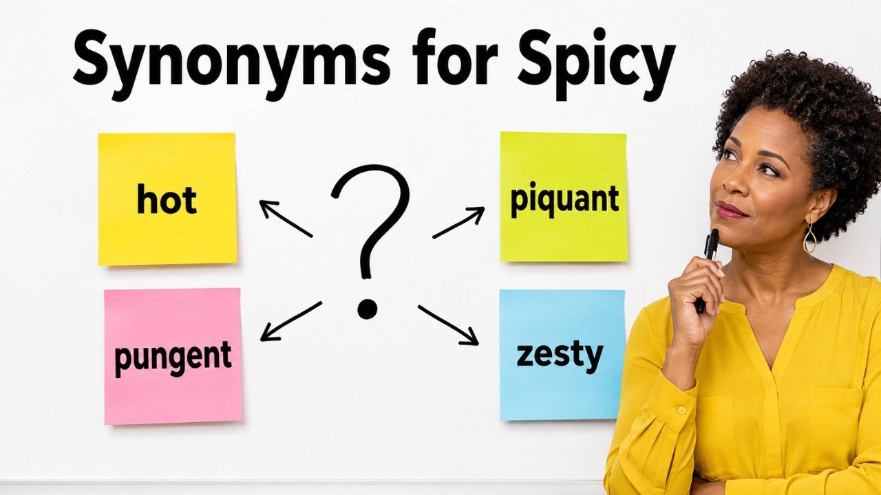 synonyms for spicy
