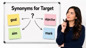 synonyms for target
