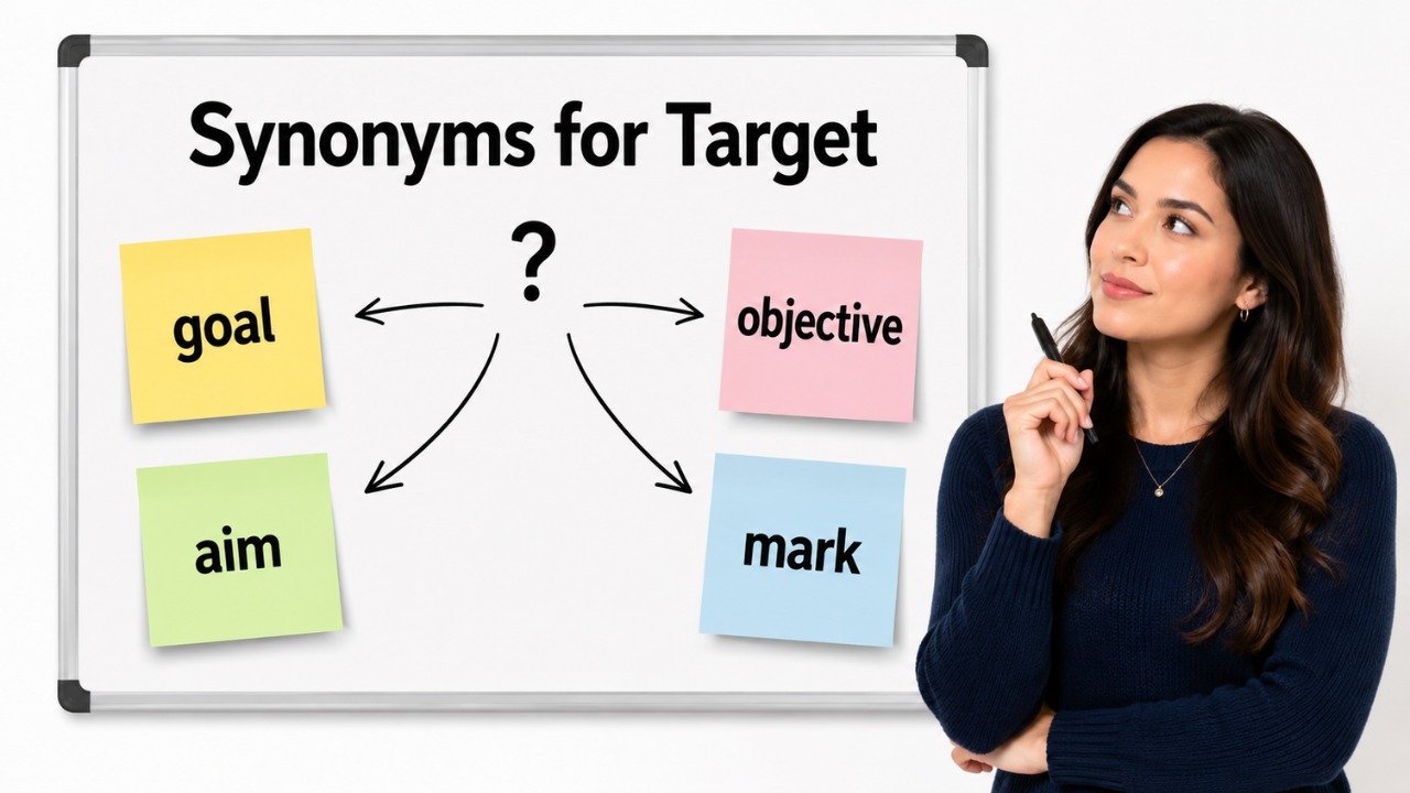 synonyms for target