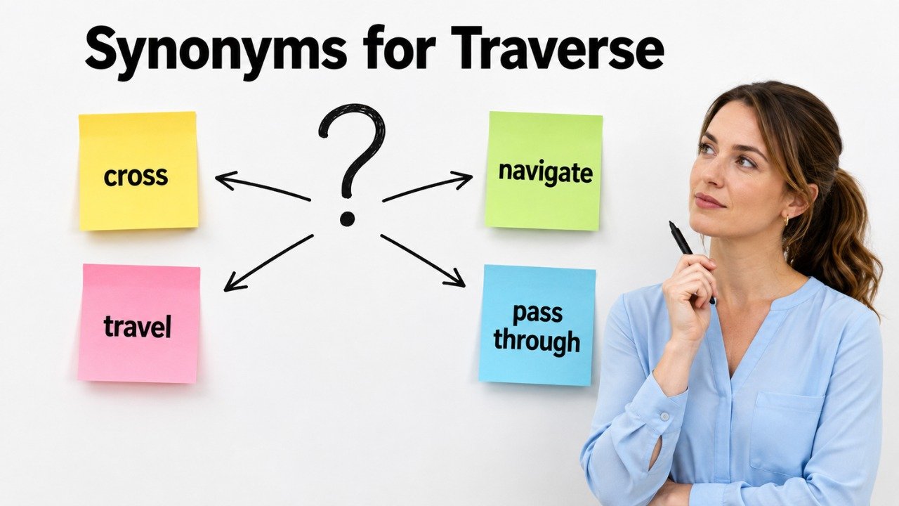synonyms for traverse