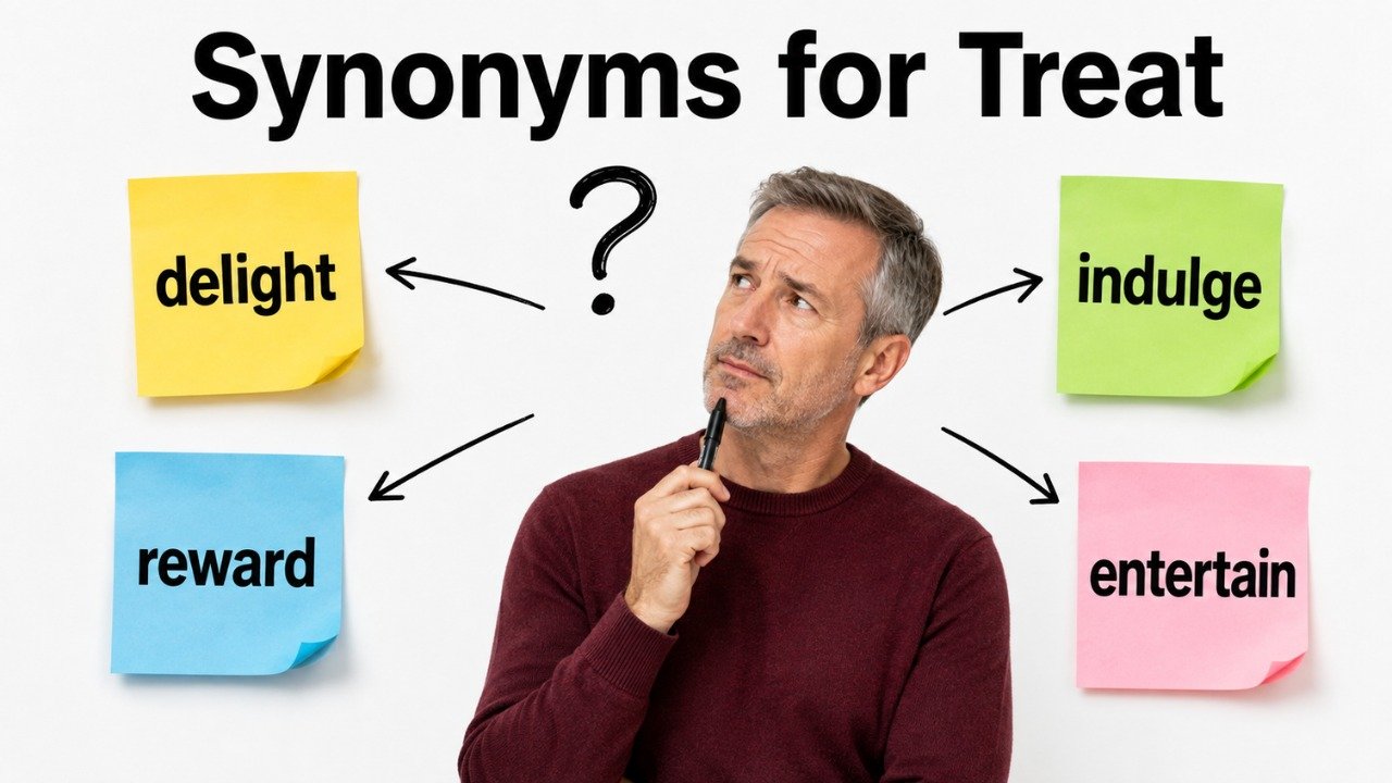synonyms for treat