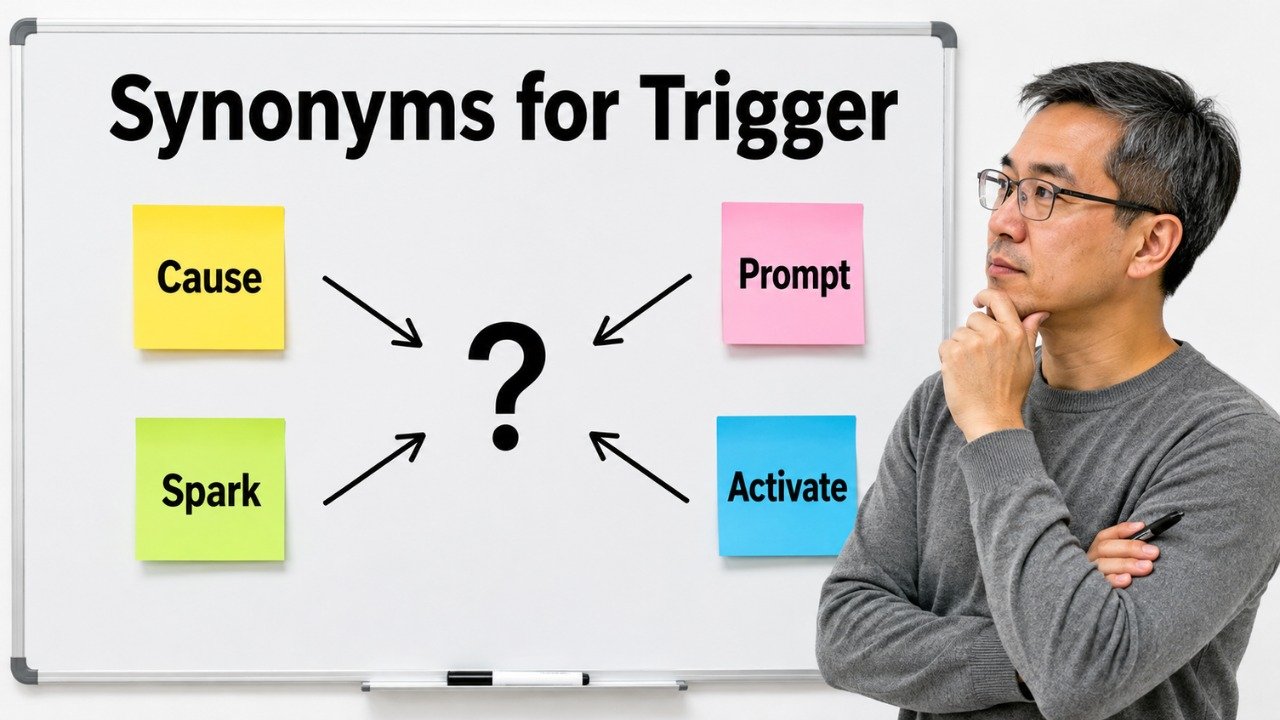 synonyms for trigger