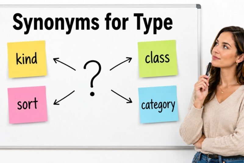 44+ Synonyms for Type: Meanings, Uses & Word Choices